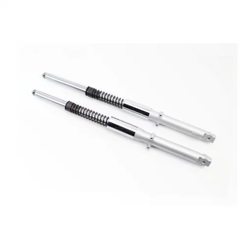 Вилка передняя (перья) лев., прав., к-кт 2шт, L-645мм, d-25мм (пружина снаружи), DELTA, YQ-338861