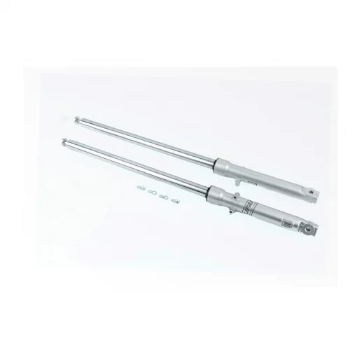 Вилка передняя (перья) лев., прав., к-кт 2шт, L-650мм, d-25мм (пружина внутри), DELTA, YQ-357515