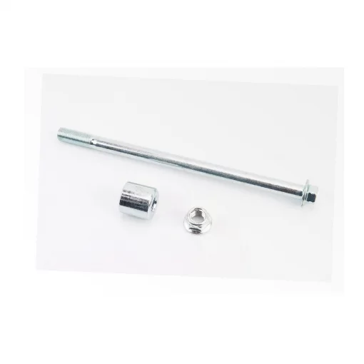 Вісь заднього колеса d-12мм; L-210мм+втулка+гайка, DELTA, YQ-357244