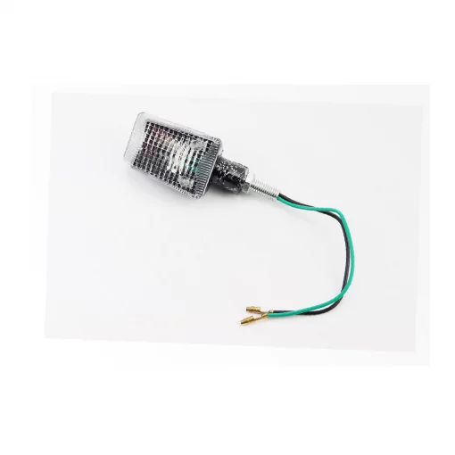 Поворотник "МИКРО" прямоугольный, карбон, ФАРИ, ПОВОРОТИ, YQ-301232