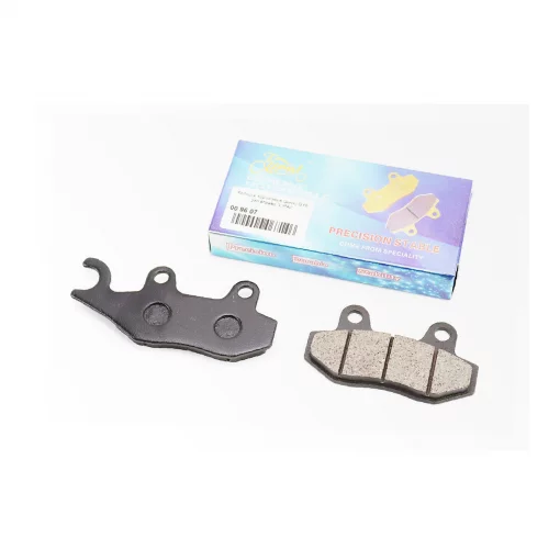 Гальмівні колодки (дискові) ліве вухо, Viper-RACE/STORM/CG/СВ/HONDA-LS125;NSR 50;MBX 50/LIFAN/KYMCO-Pulsar/LONCIN, к-кт 2шт,