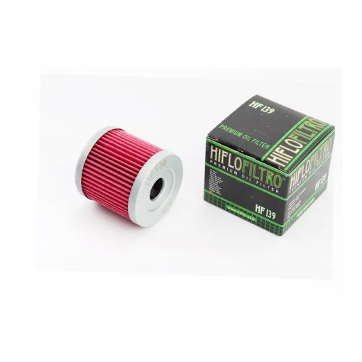 Фильтр-элемент масляный HF139 (44x44мм) KAWASAKI KLX 400 R/SR, SUZUKI DR-Z 400 E/S/SM, ATV KAWASAKI KFX 400, SUZUKI LT-A 500/LT-Z