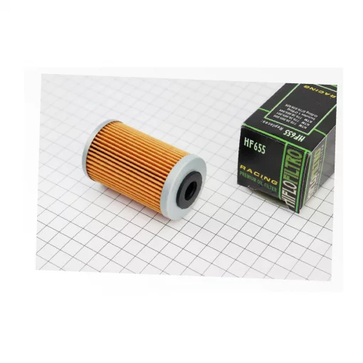 Фильтр-элемент масляный HF655 (41x69мм) KTM 250 EXC-F/250 SX-F/450 EXC/500 EXC, Husqvarna FC450/FE501, Husaberg FE390 Enduro/FX450