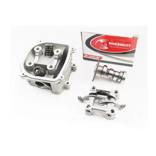 Головка цилиндра+клапана+пастель+распредвал с "зацепом" в сборе 150cc, 125-150сс 4Т, YQ-310381