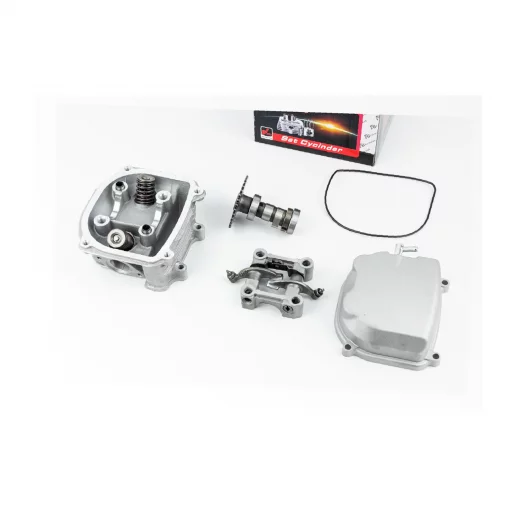 Головка циліндра+клапана+пастель+розподільчий вал з "зачепом"+кришка в зборі 150cc, 125-150сс 4Т, YQ-361990