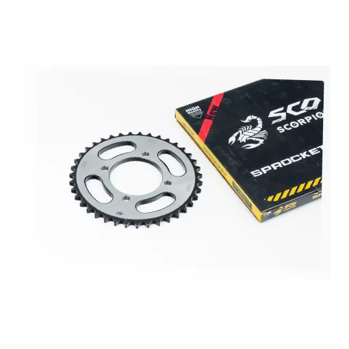 Зірка задня RS125-428-39T-d-64; 4отв.*80мм "гартована" (V200N), ЗЧ-МОТО, YQ-351572