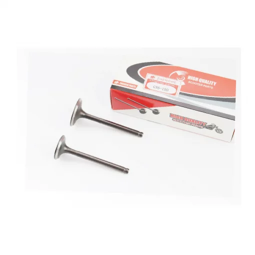 Клапана впускной (H-65,5; D-27,7), выпускной-немагнитный (H-64,8; D-23) к-кт 2шт, 150cc, 125-150сс 4Т, YQ-310384