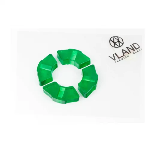 Демпферная резинка заднего колеса (к-кт 4шт) "силикон, зелёный", DELTA, YQ-357533