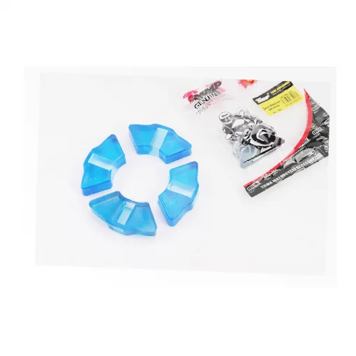 Демпферная резинка заднего колеса (к-кт 4шт) "силикон, синие", DELTA, YQ-357012