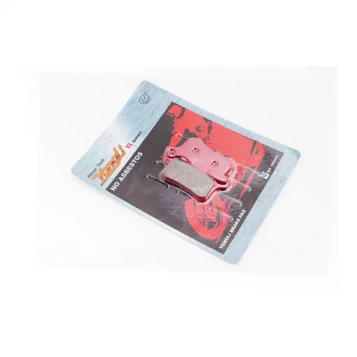 Гальмівні колодки (дискові) HUSQVARNA-CR 65; KTM-SX 65/ SX 85, к-кт, червоні, ЗЧ-МОТО, YQ-327207