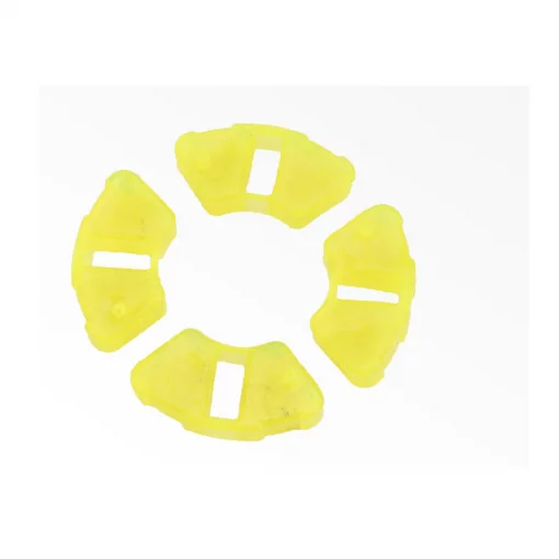 Демпферная резинка заднего спицованного колеса (к-кт 4шт) "силикон, жёлтые", DELTA, YQ-318451