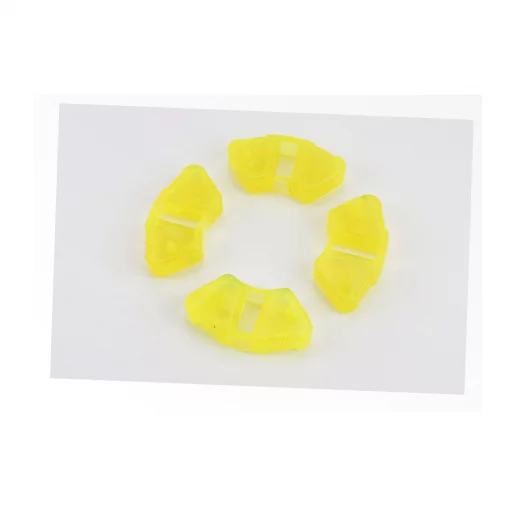 Демпферная резинка заднего спицованного колеса (к-кт 4шт) "силикон, жёлтые ", DELTA, YQ-338507