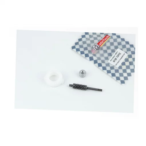 Шестерня спидометра (пластик)+червяк Honda DIO AF38, TOPIC, YQ-347486