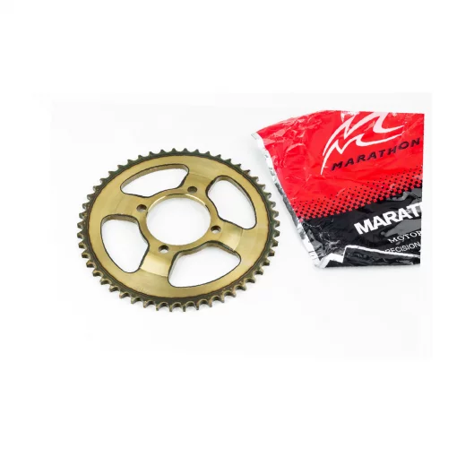 Звезда задняя FXD125-428-50T-d-64; 4отв.*80мм "калёная" (Viper F5/Yamaha YBR125), ЗЧ-МОТО, YQ-505363