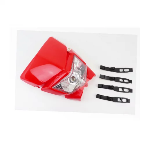 Пластик-обтічник+фара, червоний тип 7, ПІТБАЙК, YQ-327177