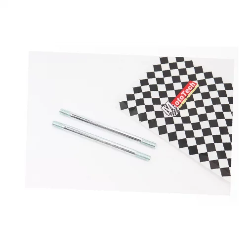 Шпилька цилиндра Suzuki LET'S 100мм, D-6мм к-кт 2шт, YQ-339392