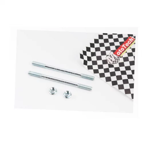 Шпилька цилиндра Yamaha JOG 110мм, D-7мм к-кт 2шт+гайки, YQ-339393