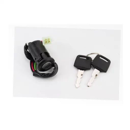 Замок зажигания (крепление на защелках, d-25мм) разъем малый "папа 4", ЗЧ-МОТО, YQ-335398