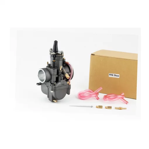 Карбюратор SPORT PWK 28, d-28мм с мех. заслонкой, чёрный металл (качественная ) (в картонной упаковке), ЗЧ-МОТО, YQ-351546