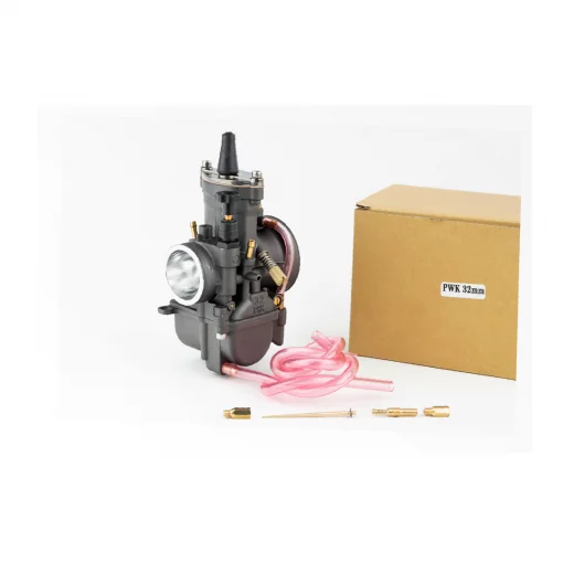 Карбюратор SPORT PWK 32, d-32мм з мех. заслінкою, чорний метал (якісна ), (у картонній упаковці), ЗЧ-МОТО, YQ-351301
