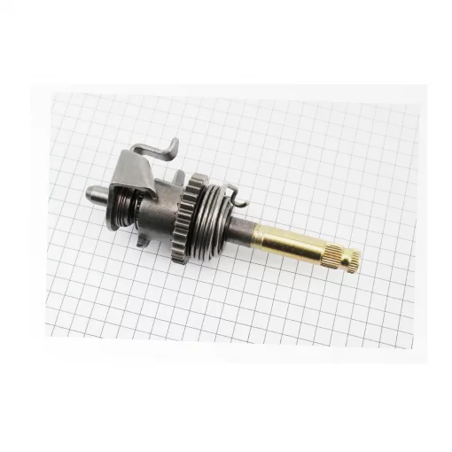 Вал кикстартера в сборе (шестерня, пружина) CB250, CB125-300, YQ-356003