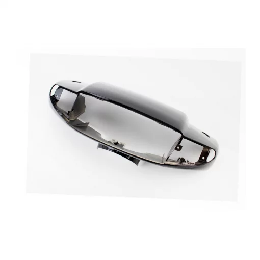 Suzuki LET'S-II Пластик-керма переднє "голова" (під бараб. гальмо), ЧОРНЕ, пластик-J, YQ-329158