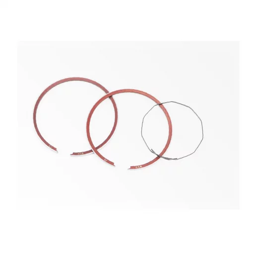 Кольца поршневые Honda DIO50 39мм+0,75 (замки внутренние), YQ-331941