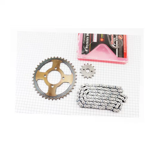 Звезды, цепь к-кт JH-428H-100L+41T+14T (в боксе), DELTA, YQ-318692