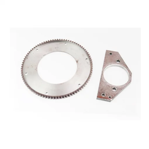 Вінець маховика+кріпленням під стартер МТ, МТ, УРАЛ, К-750, YQ-341028