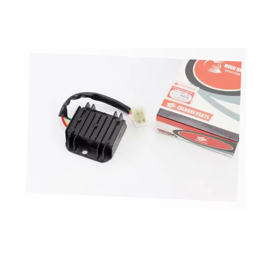 Реле-регулятор напряжения 4 провода-"4" (разъем большой "папа"), 125-150сс 4Т, YQ-310391