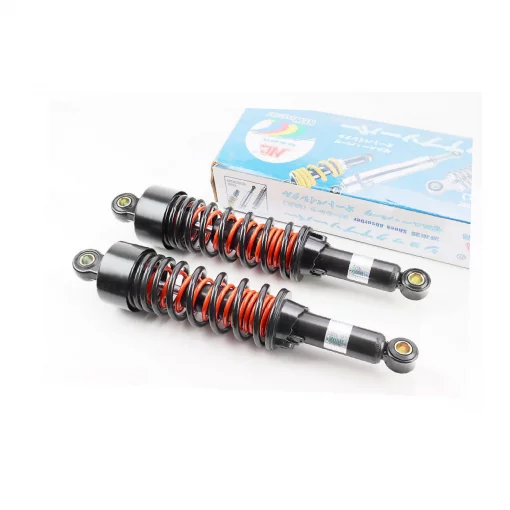 BOXER BM/ВМX 150cc Амортизатор задний 340мм*d-63мм (втулка 12мм/втулка 12мм) регулир., чёрно-оранжевый, к-кт 2 шт, BAJAJ,