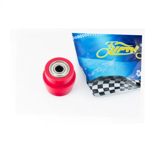 Ролик натяжителя цепи приводной универсальный d-8мм, D-36мм, L-35, красный, ЗЧ-ATV, YQ-335533