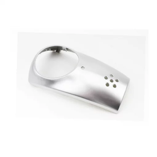 Honda SCOOPY AF-55 Пластик-накладка дзьоба, сірий, пластик-J, YQ-329716