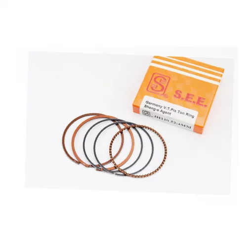 Кольца поршневые 110cc 52,4мм STD, жёлтая коробка, DELTA, YQ-318660