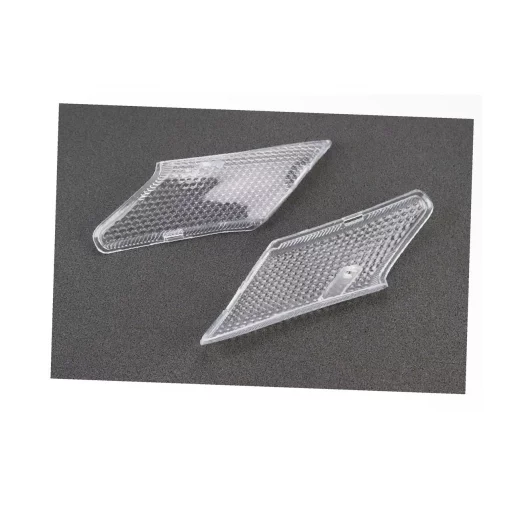 Yamaha JOG NEXT ZONE "скло" поворотників передніх к-кт 2шт (під бараб. гальмо), прозорі, пластик-J, YQ-329084