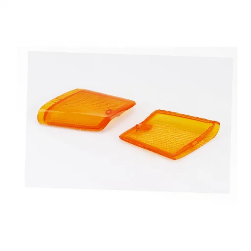 Honda TACT AF-24 "стекло" поворотников передних к-кт 2шт, жёлтые, пластик-J, YQ-329031