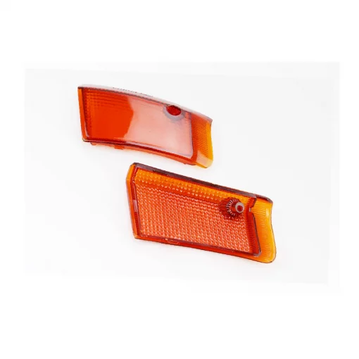 Suzuki SEPIA (old) "скло" поворотників передніх к-кт 2шт, жовті, пластик-J, YQ-329152