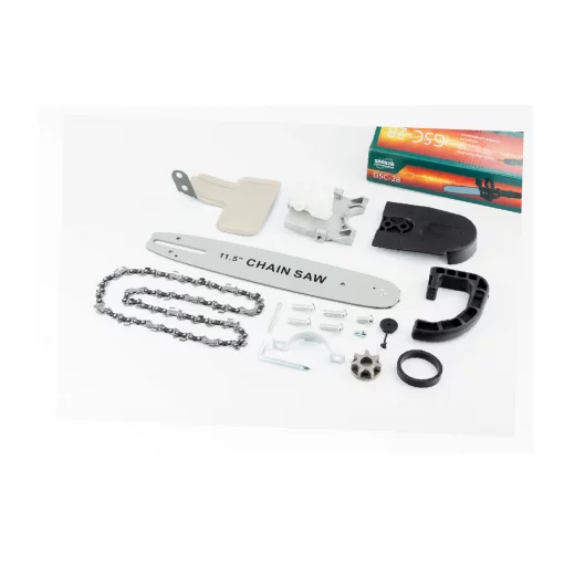 Насадка цепная пила для болгарки УШМ 125мм (шина + цепь + автоматическая смазка цепи), Б/П-РІЗНЕ, YQ-201928