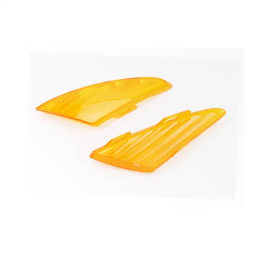 Yamaha JOG NEXT ZONE ZR "стекло" поворотников передних к-кт 2шт, жёлтые тип 2, пластик-J, YQ-329801