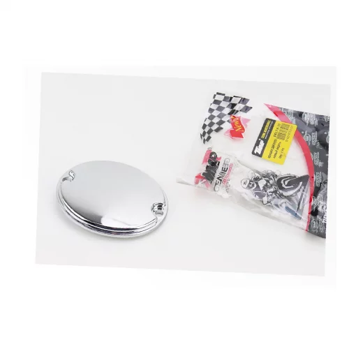 Кришка (овальна, пластик) правої кришки двигуна, хром, DELTA, YQ-357182