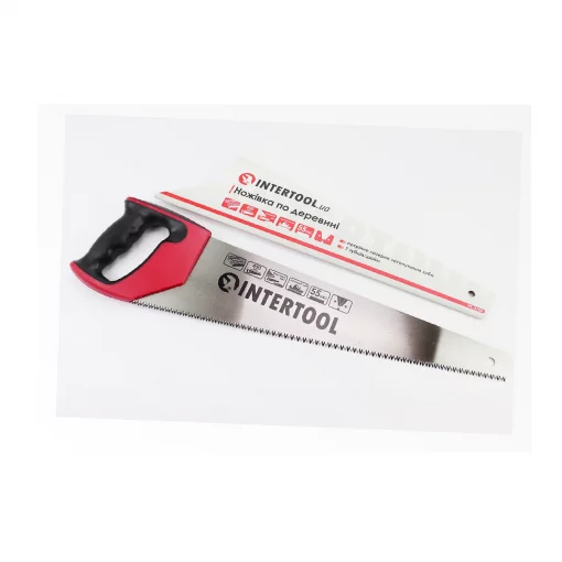 Ножовка по дереву 450мм, 7TPI, закалённый зуб, 3D заточка (HT-3105), Ручний інструмент, YQ-702342