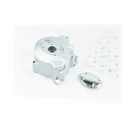 Крышка двигателя, левая (для статора магнето на 6 катушек)+крышка овальная ACTIVE, DELTA, YQ-357081