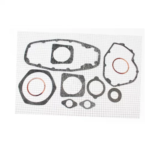 Прокладки двигателя МТ, к-кт 10 деталей, (паронит, медь), МТ, УРАЛ, К-750, YQ-341060