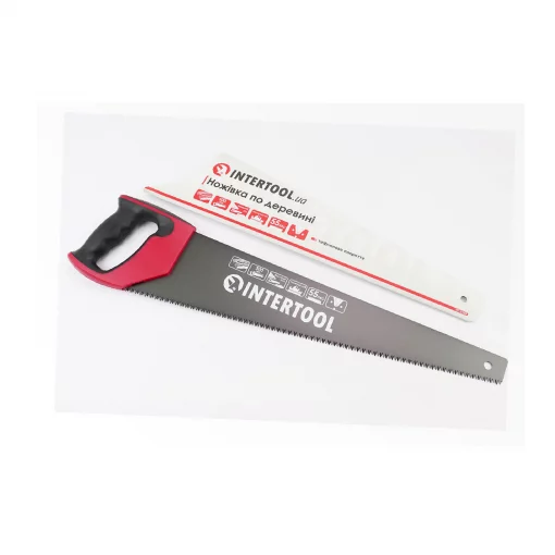 Ножовка по дереву 500мм, 7TPI, закалённый зуб, 3D заточка, тефлоновое покрытие (HT-3109), Ручний інструмент, YQ-702345