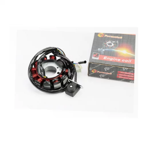 Статор магнето (генератора) (11 котушок роз'єм "мама 4+2") висота 32мм, 125-150сс 4Т, YQ-310785