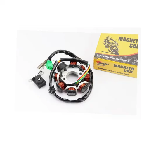 Статор магнето (генератора) (8 котушок роз'єм "мама 3+2") висота 28мм, 125-150сс 4Т, YQ-310305