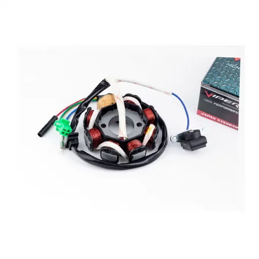 Статор магнето (генератора) (8 котушок роз'єм "мама 3+2") висота 29мм, 125-150сс 4Т, YQ-310850