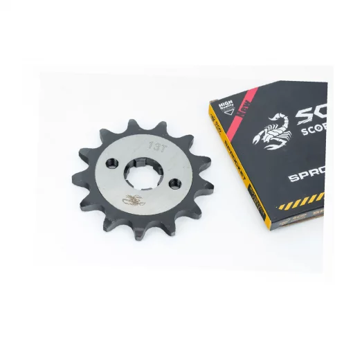 Зірка передня CG/CB-520H-13T (шліц 4мм) "гартована" Loncin LX200GY-3, ЗЧ-МОТО, YQ-507748