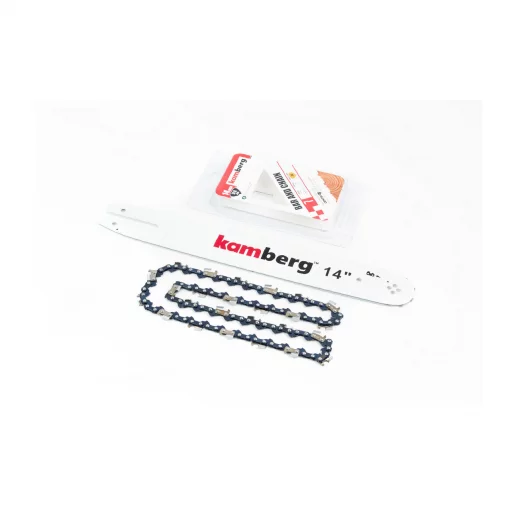 Шина 14"-1,3мм 3/8" 50зв L-39см + цепь 3/8"-1,3мм-50зв. квад. зуб, на блистере, Б/П-РІЗНЕ, YQ-214041