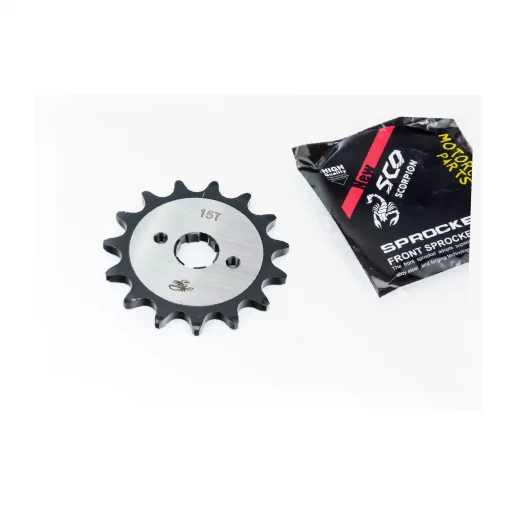 Звезда передняя CG/CB-520H-15T (шлиц 4мм) "калёная" Loncin LX200GY-3, LONCIN, YQ-507750